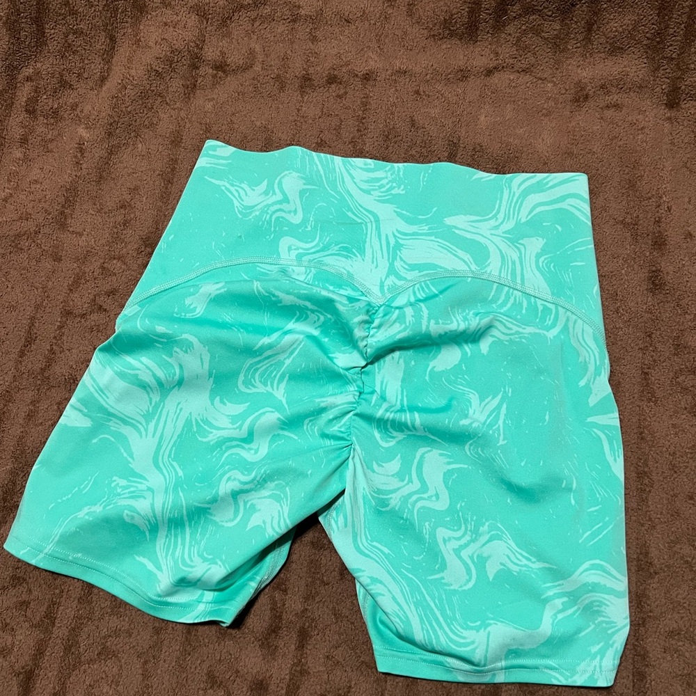 Gymshark Teal Athletic Shorts